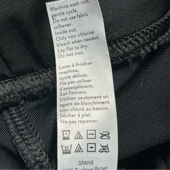 Spanx Faux Leather Matte Snake Leggings Small High Waist Compression - Picture 13 of 16